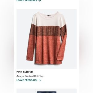 Adorable like new top from stitch fix. Like new condition. Size M.